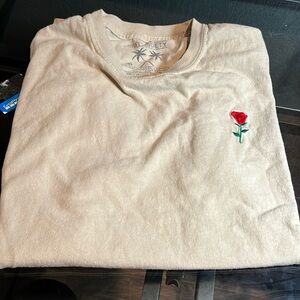 Riot Society Rose Tee Men's Medium